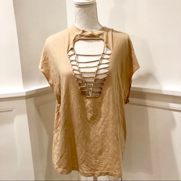 Urban Outfitters Tops - Urban Outfitters Macrame T Shirt